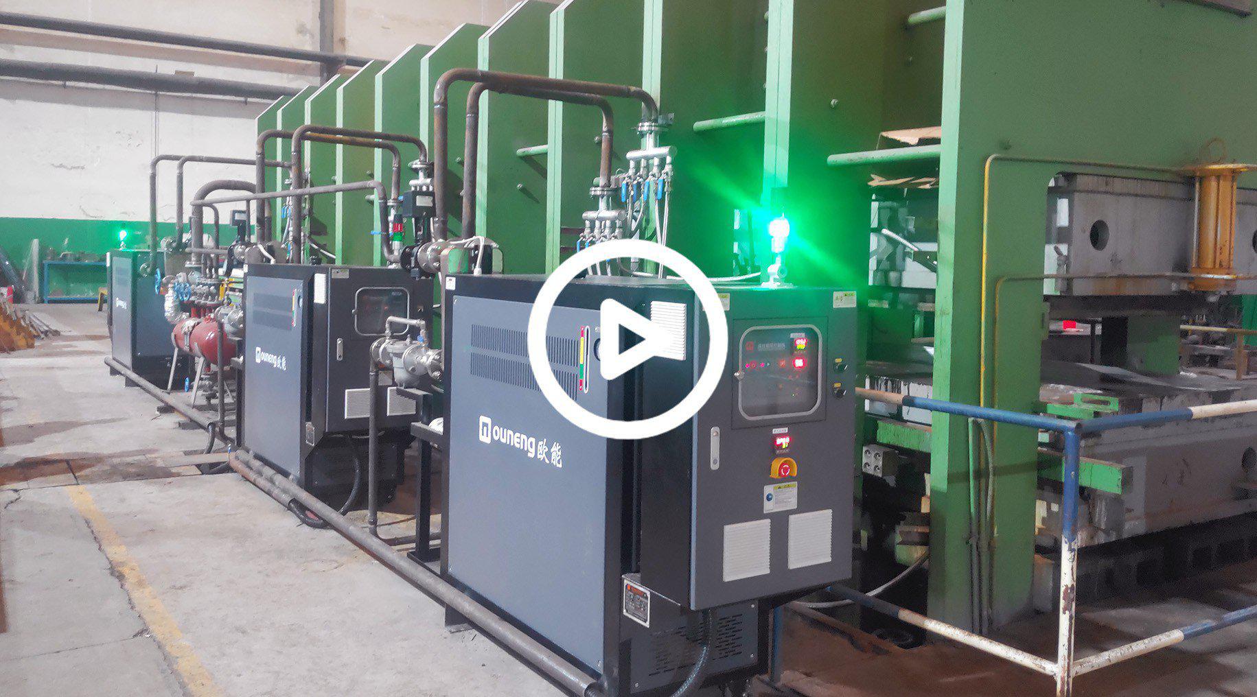橡胶机械行业模温机应用案例-「珞石机械」视频介绍